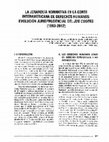 Research paper thumbnail of La jerarquía normativa en la Corte Interamericana de Derechos Humanos: Evolución jurisprudencial del jus cogens (1993 - 2012)