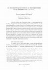 Research paper thumbnail of El argumento que conduce al tercer hombre en el Tratado Sobre las Ideas