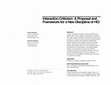 Research paper thumbnail of Interaction criticism: a proposal and framework for a new discipline of hci