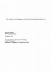 Research paper thumbnail of The Semantics and Pragmatics of the North Slope Iñupiaq postbase niq (MA thesis)