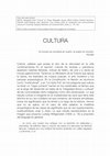 Research paper thumbnail of Cultura