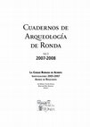 Research paper thumbnail of La ciudad romana de Acinipo. Investigaciones 2005-2007.