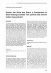 Research paper thumbnail of Similar like White and Black: a Comparison of Steel-making Crucibles from Central Asia and the Indian Subcontinent (Rehren & Papachristou 2003, FS Weisgerber)