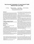 Research paper thumbnail of Fast accurate computation of large-scale IP traffic matrices from link loads