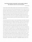 Research paper thumbnail of DIALOGIZING HISTORY, GEOGRAPHY, AND THE AMERICAN DREAM: THE NARRATIVE VOICE OF “EACH YEAR GRAIN”