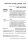 Research paper thumbnail of Regímenes de bienestar y valores en Europa