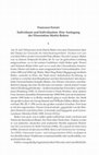 Research paper thumbnail of Individuum und Individuation. Eine Auslegung der Dissertation Martin Bubers (2013)