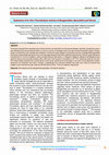 Research paper thumbnail of Evaluation of thrombolytic activity of Bougainvillea spectabilis leaf extract