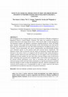 Research paper thumbnail of Impacts of human induced activities on species composition and diversity in Miombo woodlands of Bagamoyo district, Tanzania