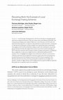 Research paper thumbnail of Recasting work: the example of local exchange trading schemes