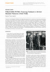 Research paper thumbnail of PUBLICISING PETRIE: financing fieldwork in British Mandate Palestine (1926-1938)