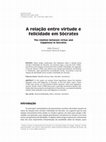 Research paper thumbnail of A relação entre virtude e felicidade em Sócrates