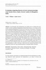 Research paper thumbnail of Evaluating competing theories of street entrepreneurship: some lessons from a study of street vendors in Bangalore, India