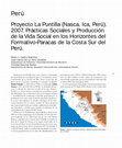 Research paper thumbnail of Prácticas Sociales y Producción de la Vida Social en los Horizontes del Formativo-Paracas de la Costa Sur del Perú