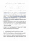 Research paper thumbnail of Can we still write a History of Political Ideas? Politics and French Historians of Antiquity = Peut-on encore faire une histoire des idées politiques ? Antiquisants français et sciences politiques (2012)