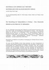 Research paper thumbnail of Materials on Chinese Salt History – Materialien zur Salzgeschichte Chinas:  Die Darstellung der Salzproduktion in Sichuan – Eine chinesische Bildrolle aus der Mitte des 18. Jahrhunderts