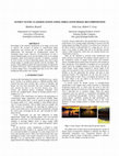 Research paper thumbnail of Sunset scene classification using simulated image recomposition