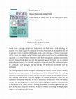 Research paper thumbnail of Boyd, Gregory A. Oneness Pentecostals and the Trinity. Grand Rapids, MI: Baker, 1992. Pp. 234. Paper. $22.00.