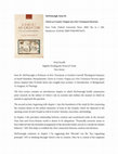 Research paper thumbnail of McDonough, Sean M. Christ as Creator: Origins of a New Testament Doctrine. New York: Oxford University Press, 2009. Pp. xi + 294. Hardcover. $120.00.