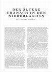 Research paper thumbnail of Cranach der Ältere und die Niederlande