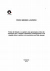 Research paper thumbnail of Poder de Estado e o capital: uma apreciação crítica da transição para o Estado capitalista contemporâneo e da relação entre o político e o econômico em Bob Jessop