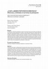 Research paper thumbnail of ¿ A qué llamamos participar en democracia? Diferencias y similitudes en las formas de participación