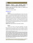 Research paper thumbnail of EMMANUEL LÉVINAS Y PAUL RICOEUR: ENTRE LA  ASIMETRÍA Y EL RECONOCIMENTO MUTUO SIMBÓLICO