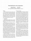 Research paper thumbnail of When Multi-hop Peer-to-Peer Lookup Matters