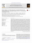 Research paper thumbnail of Human refugia in Australia during the Last Glacial Maximum and Terminal Pleistocene: a geospatial analysis of the 25-12 ka Australian archaeological record