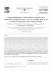 Research paper thumbnail of Crustal contamination of mafic magmas: evidence from a petrological, geochemical and Sr–Nd–Os–O isotopic study of the Proterozoic Isortoq dike swarm, South Greenland