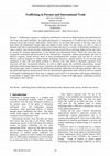 Research paper thumbnail of Trafficking in Persons and International Trade