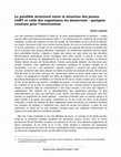 Research paper thumbnail of Le parallèle structurel entre la situation des jeunes LGBT et celle des organismes les desservant : quelques constats pour l’intervention