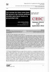 Research paper thumbnail of Las normas de clase como base de acceso a las nuevas políticas sociales para hacer frente a la precariedad vital