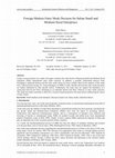 Research paper thumbnail of Foreign Markets Entry Mode Decision for Italian Small and Medium-Sized Enterprises