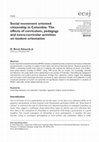 Research paper thumbnail of Education and Social Movement Oriented Citizenship in Colombia: The Effects of Curriculum, Pedagogy, and Extra-Curricular Activities on Student Orientation -- In: Education, Citizenship and Social Justice