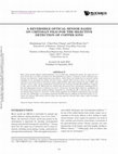 Research paper thumbnail of A reversible optical sensor based on chitosan film for the selective detection of copper ions