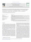 Research paper thumbnail of Development of an AuZnO thin film surface plasmon resonance-based biosensor immunoassay for the detection of carbohydrate antigen 15–3 in human saliva