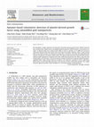 Research paper thumbnail of Aptamer-based colorimetric detection of platelet-derived growth factor using unmodified gold nanoparticles