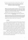 Research paper thumbnail of Proposta de aplicação da rítmica de José Eduardo Gramani para  elaboração de arranjos na música popular