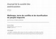 Research paper thumbnail of Wallmapu, terre des conflits et de réunifinication du peuple mapuche