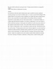 Research paper thumbnail of How does skilled conditional reasoning develop? Testing structural intuition in young gifted children (unpublished honors thesis)