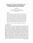 Research paper thumbnail of Performance Analysis and Simulation of OLSR Routing Protocol in MANET