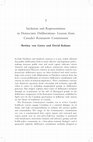 Research paper thumbnail of Inclusion and representation in democratic deliberations: lessons from Canada's Romanow Commission