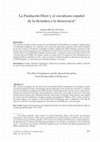 Research paper thumbnail of La Fundación Ebert y el socialismo español de la dictadura a la democracia 