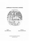 Research paper thumbnail of Carriage of solid bulk cargoes