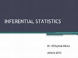 Research paper thumbnail of Applied Statistics using PAST - part 3