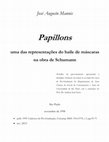 Research paper thumbnail of Papillons : uma das representações do baile de máscaras na obra de Schumann