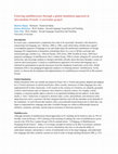 Research paper thumbnail of Fostering multiliteracies through a global simulation approach in  intermediate French: A curricular project