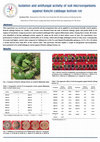 Research paper thumbnail of Isolation and antifungal activity of soil microorganisms against Kimchi cabbage bottom rot