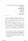 Research paper thumbnail of ASPECTOS REFERENCIALES SOBRE LA INSERCIÓN LABORAL Y SEGUIMIENTO DE EGRESADOS